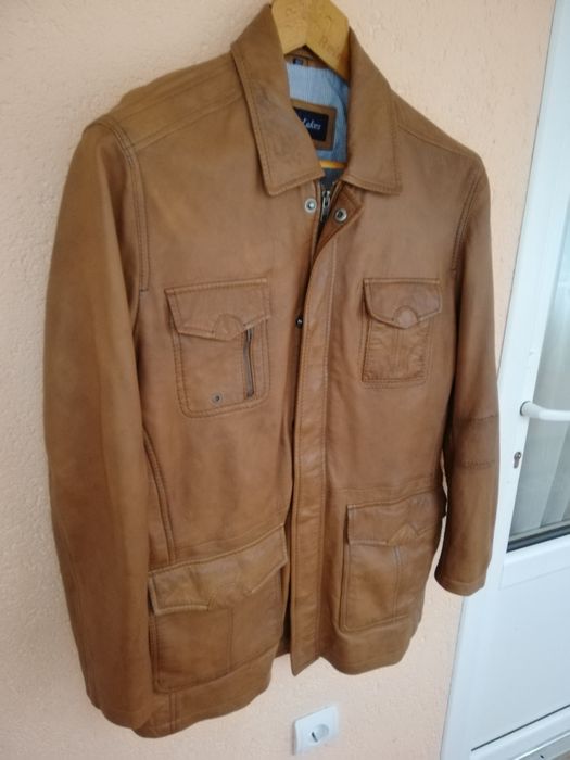 Geaca piele bărbati Rover&Lakers M
