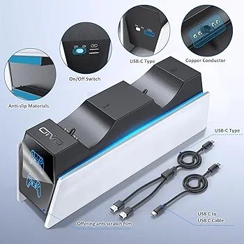 Промо Цена!OIVO Станция за бързо зареждане за PlayStation 5 DualSense