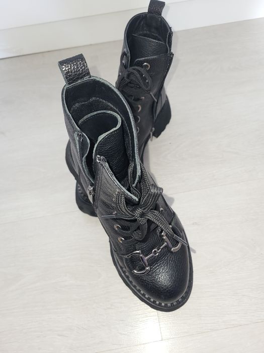 Bocanci piele naturala