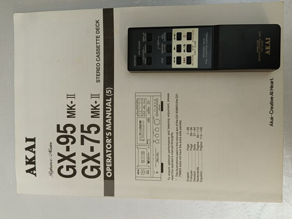 Касетная дека Akai GX-95 mk Ii