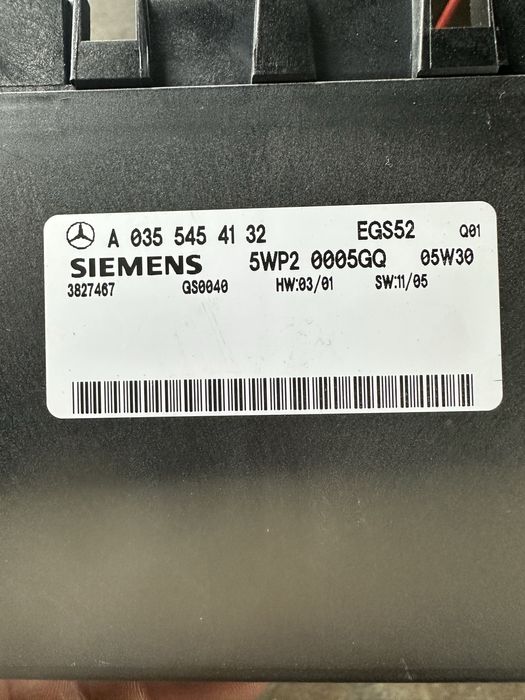 Модул скоростна кутия Mercedes E class W211 A0355454132
