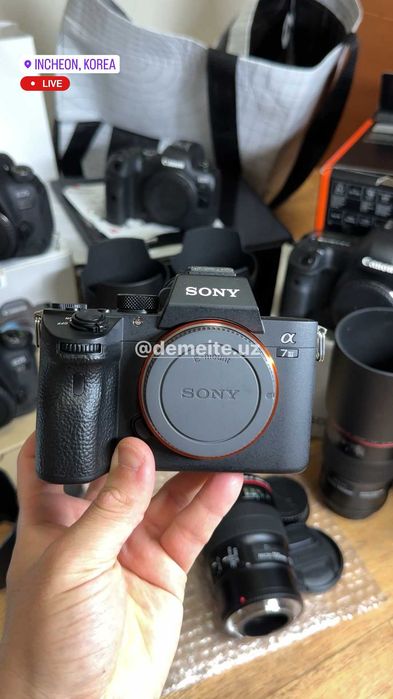 Sony A7 M III body: Probeg: 900 dona bor yog’i!