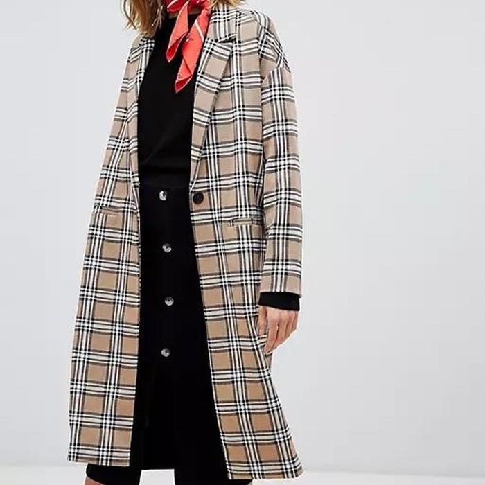Palton carouri Stradivarius