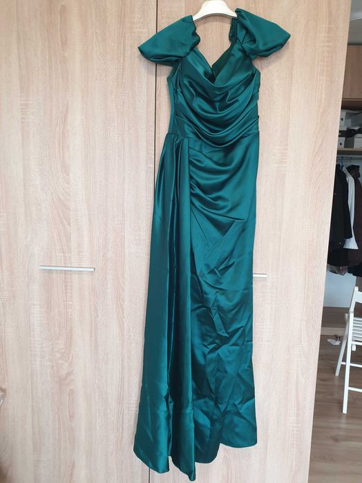 Rochie lunga verde