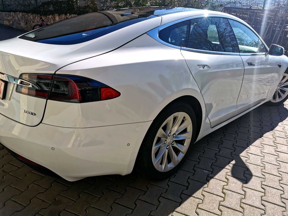 Tesla Model S 100D- Incarcare gratis-In Garantie-range 550km-carlig