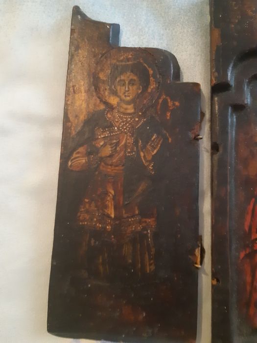 Vând icoana pictata pe lemn