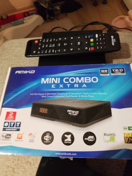 Receiver amiko combi