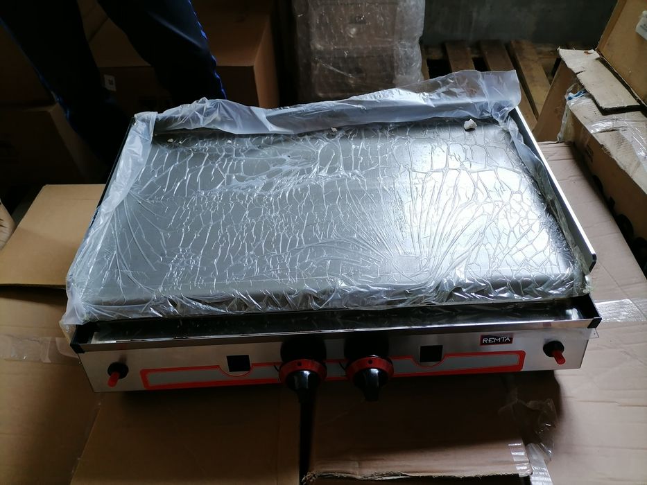 Професионална газова скара-плоча 70см.CE - 100см. дюнер обурудване