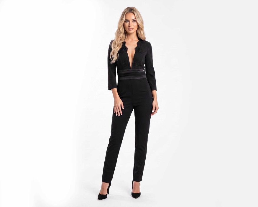 Elisabetta Franchi Jumpsuit  Оригинален дамски луксозен Гащеризон Размер IT42 / S