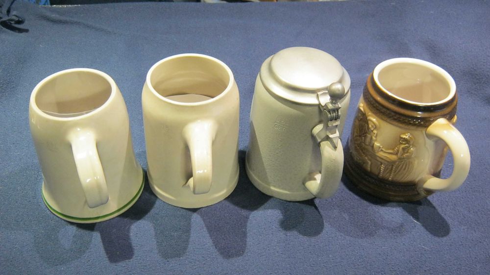 Lot 4 Halbe,carafe,cani BERE.