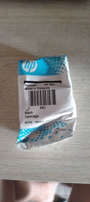 Касета HP 304 black с глава и мастило (оригинална,черна)