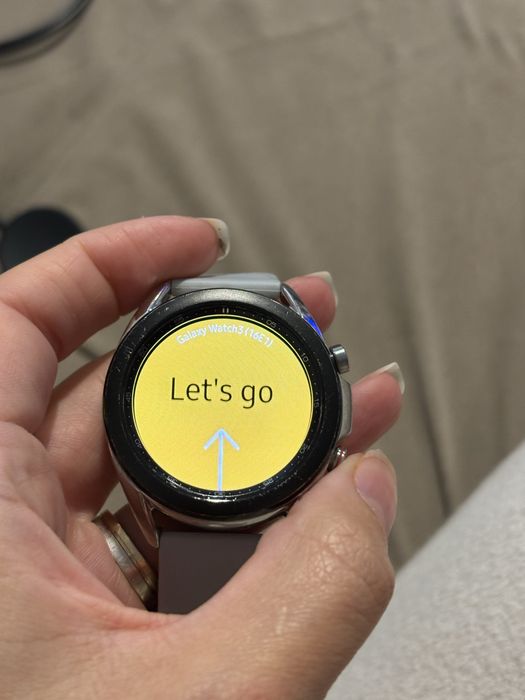 Samsung Galaxy watch 3 bleu