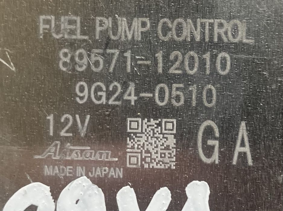 Toyota Rav 4 XA50 2.5i Hybrid 2020 година Модул Горивна Помпа