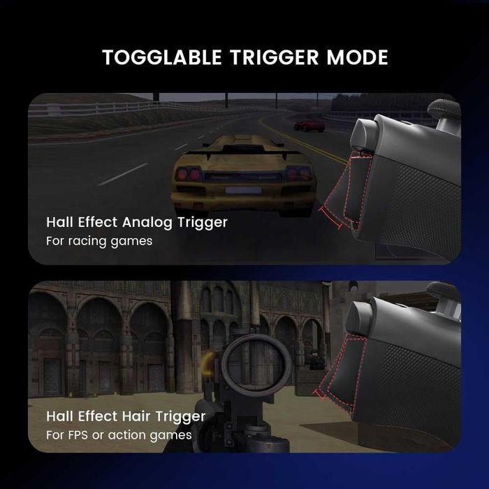 Безжичен геймпад GameSir G8 Plus за телефон, таблет и Switch (Нов)