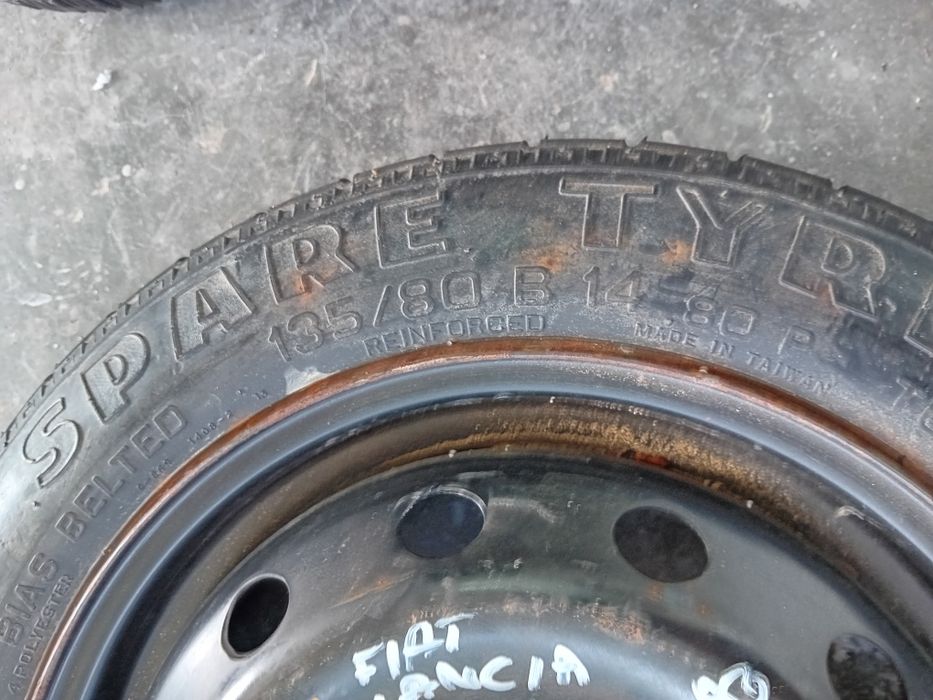 Резервна гума 4х98 за Фиат /Ланчия/ Алфа Ромео / Fiat  / Alfa Romeo