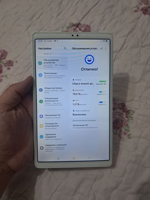 Продам Планшет Samsung Galaxy Tab A7 Lite 3/32GB Silver 4G Holati Zor