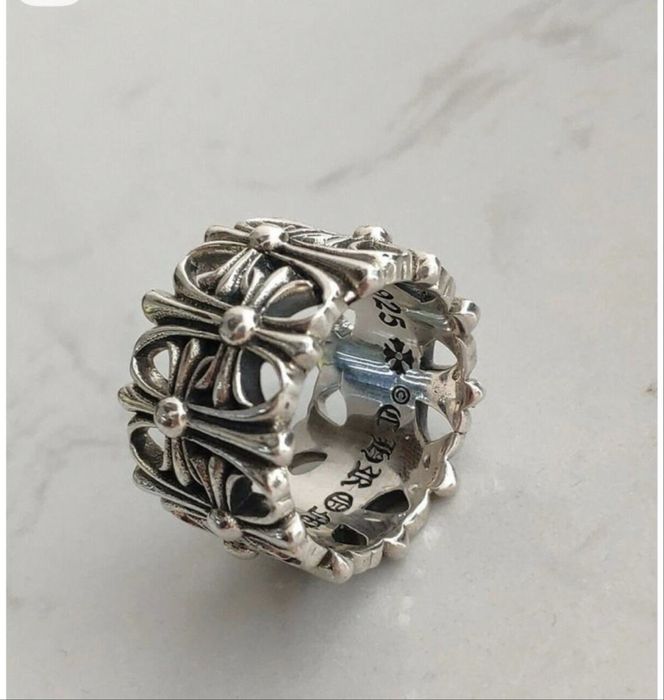 Кольцо в стиле Chrome Hearts (Серебро 925) — Под заказ