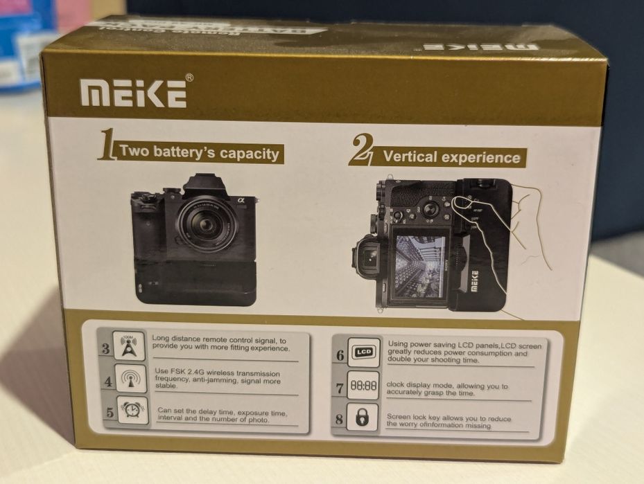 Grip Meike pt Sony A7III , A9