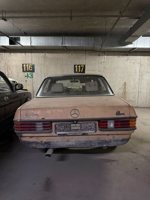 Мерседес w123 ретро