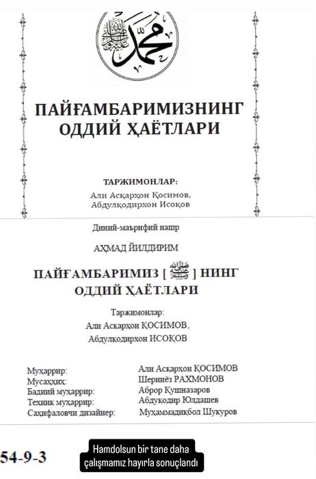 Turk tilidan akademik tarjimonlik xizmati