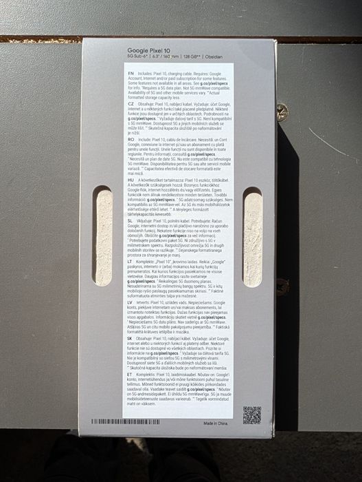Google pixel 10 .