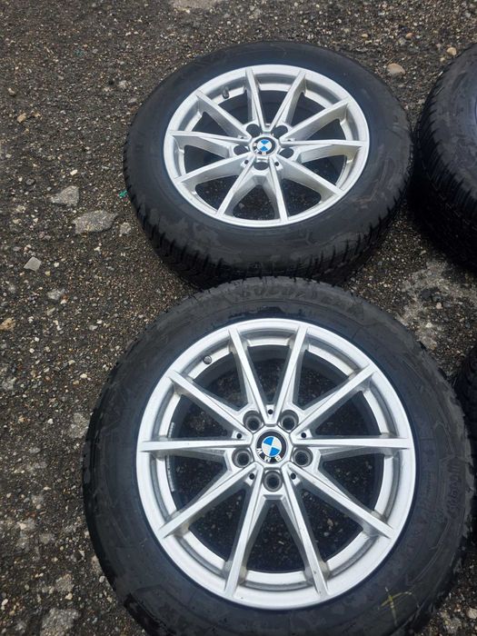 Продавам лети джанти 17" с зимни гуми Goodyear за BMW 5 Серия G30
