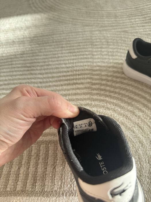 Детские кроссовки lacostе