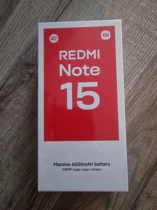 Xiaomi Redmi Note 15 128GB черен