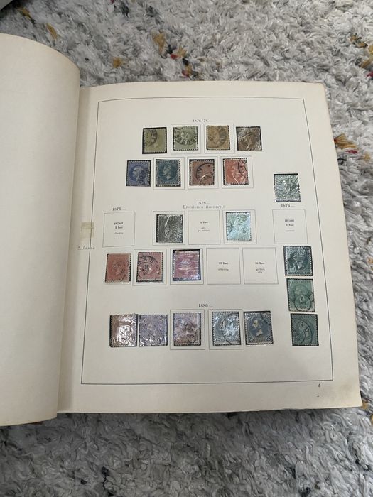 Album Marcilor postale Romamesti timber 1864-1960