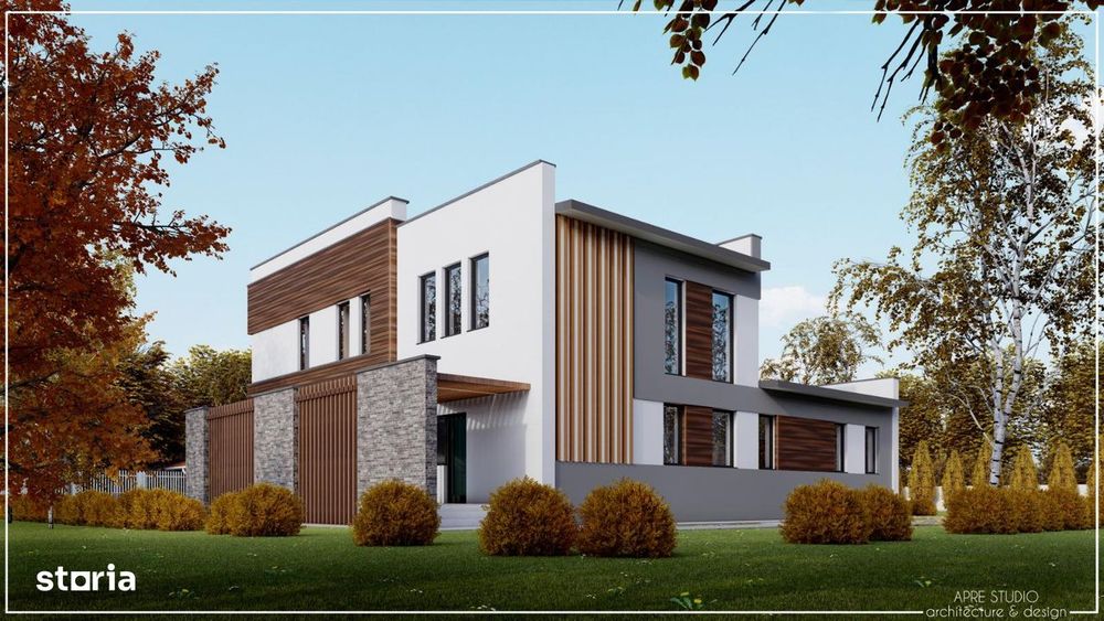 Casa individuala de lux cu 5 camere. Teren 700 mp. Comision 0