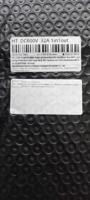 Tablou protectie Fotovoltaice pt 2 stringuri - Special pentru protectie incendii si fulgere