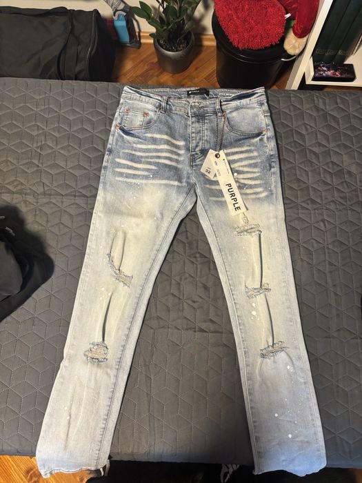 Purple jeans size 32
