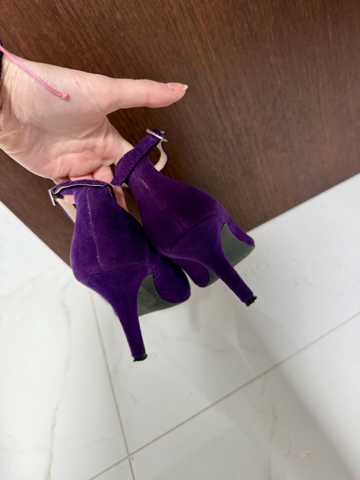 Pantofi piele intoarsa 36