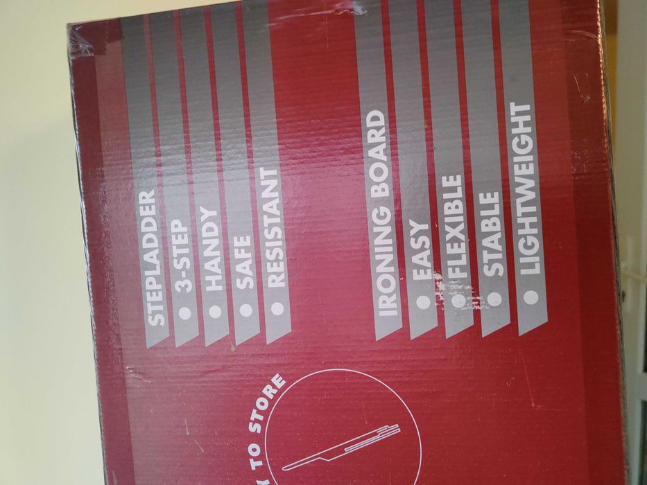 NOU CleanSy AcrobaZ by Zepter 2 in 1 -Masa de calcat si scara pliabila