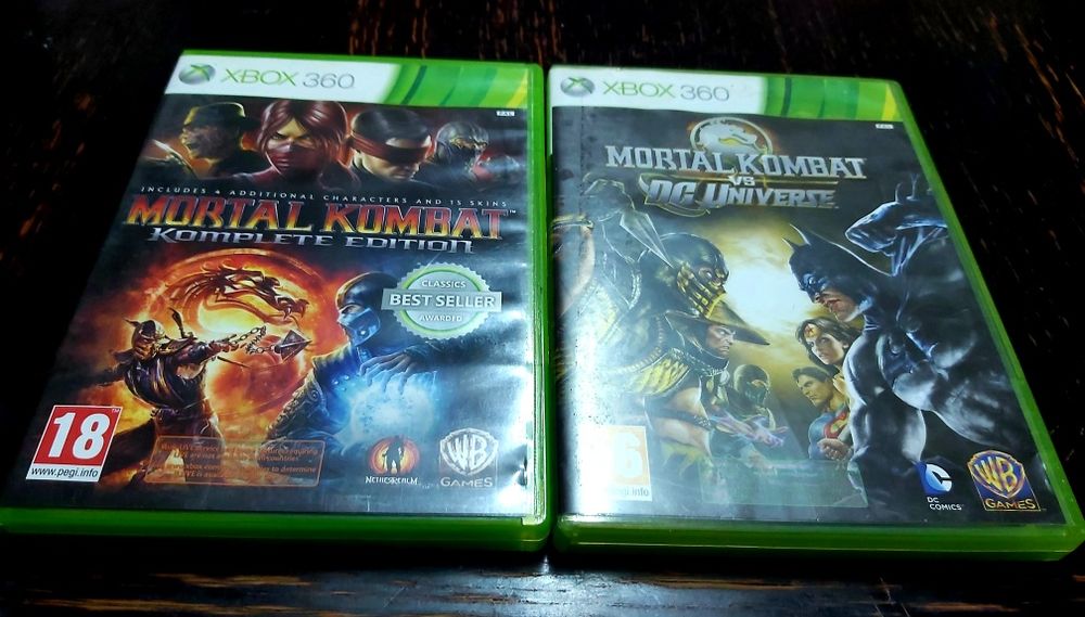 UFC3/Mortal Kombat/W2k17/Injustice Xbox 360