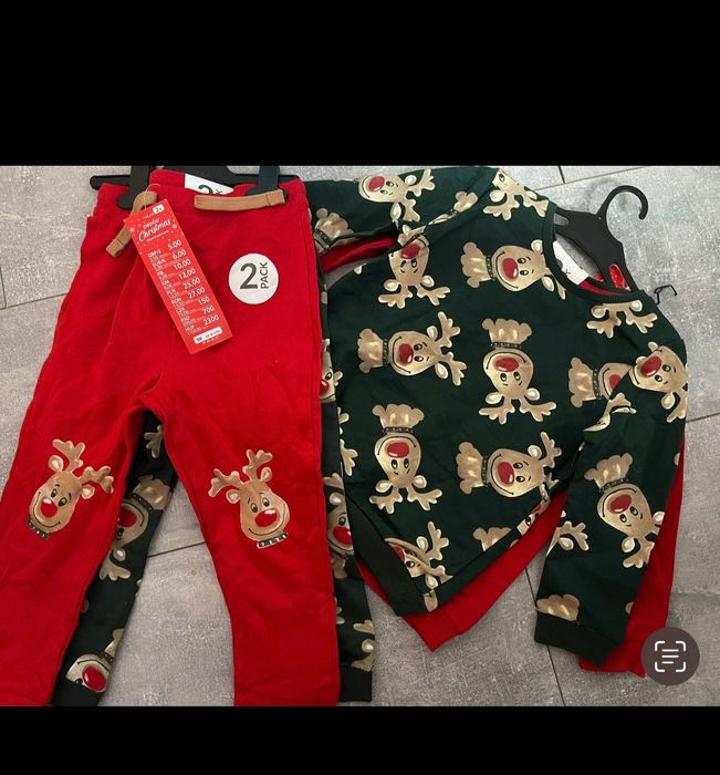 Детски коледни комплекти 98см