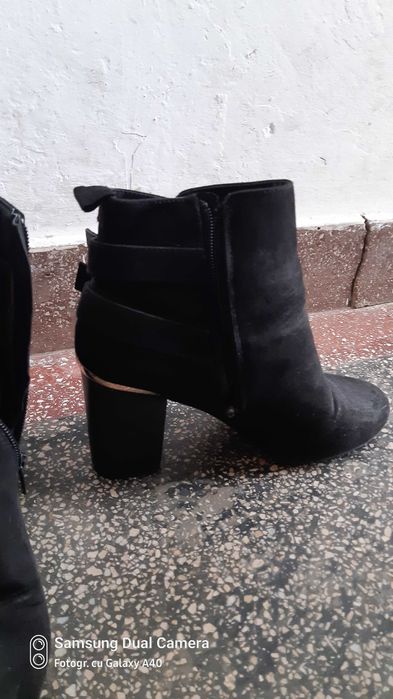 Botine negre dama
