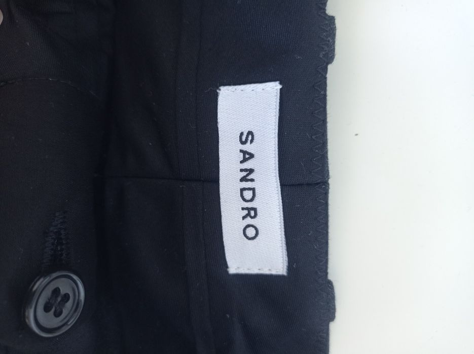 Панталон Sandro, вълна, xs
