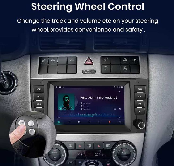 Мултимедия за Mercedes C Class W203 W209 Android C220 CLK Навигация