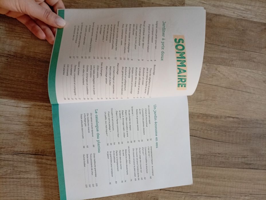 Книга за градинарство на френски език