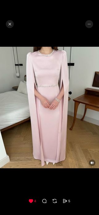 Новое вечернее платье от казахстанского бренда Bergamo