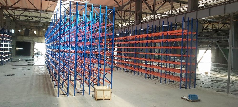 Rafturi metalice industriale pentru depozitarea de europaleti