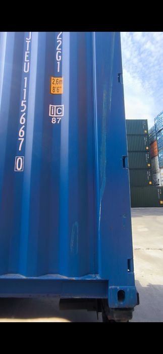 OFERTA !!! Container maritim 20 FT (6mtr x 2.4 latime x 2.6 h)– aproape nou – fabricație 12/2025