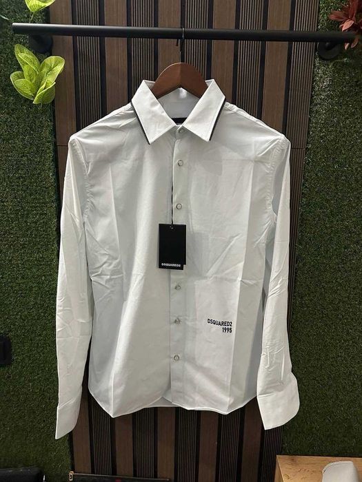 Лимитирана Риза Dsquared2 ЧЕРНО/БЯЛО