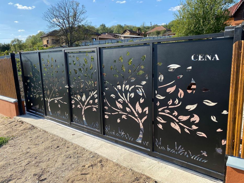 Porti debitate porti personalizate gard fier