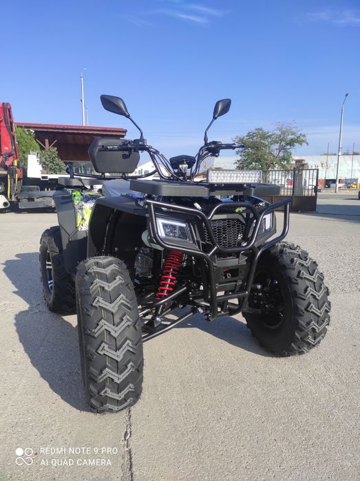 бензиново ATV 250cc с водно охлаждане, подсилено шаси и ръчни скорости