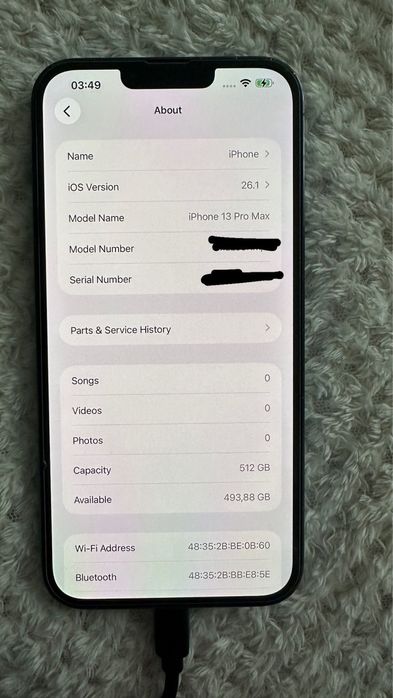 IPHONE 13 PRO MAX - 512 GB - baterie 78%