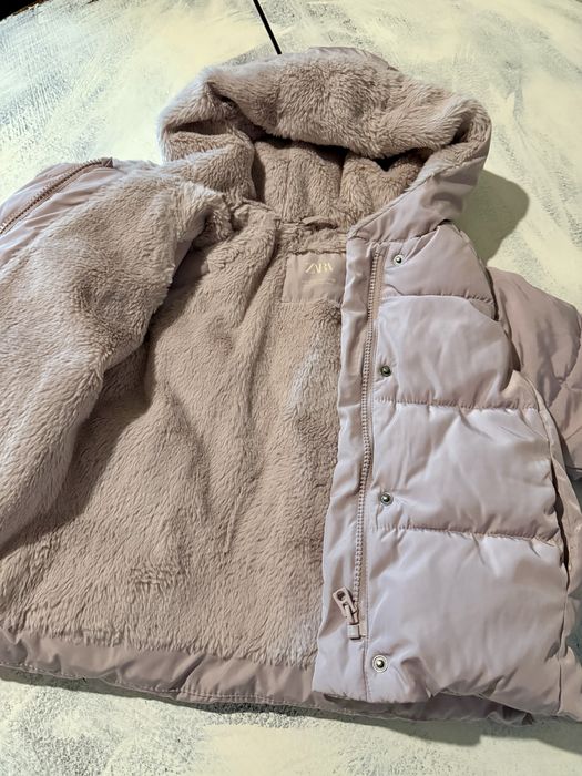 Бебешко зимно яке за момиченце Zara / 2-3 годинки