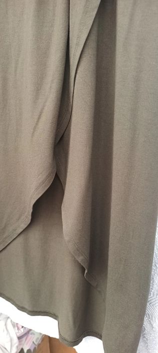 Fusta asimetrica kaki marime 48