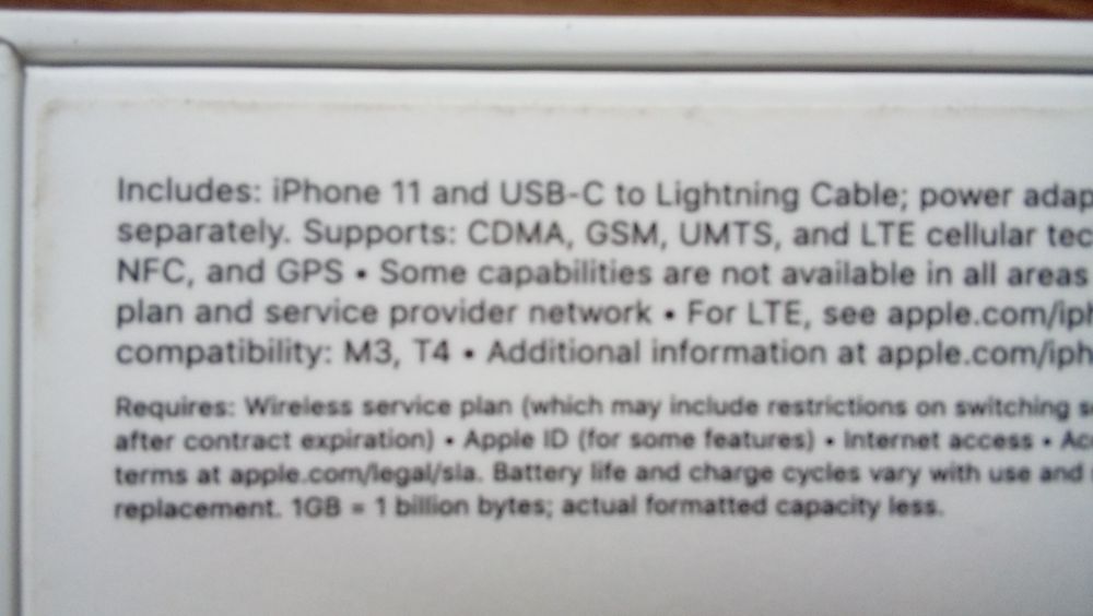 Apple коробки читайте внимательно